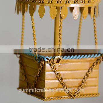 Restaurant Ceiling Hanging Decoration Metal 3d Hot Air Balloon Decor photo-4