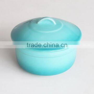 Ceramic Glaze Bakerware With Lid, Rectangle Oval Square Round Roaster photo-6