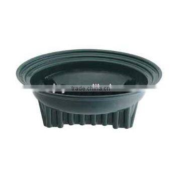 Green Round Plastic Tray