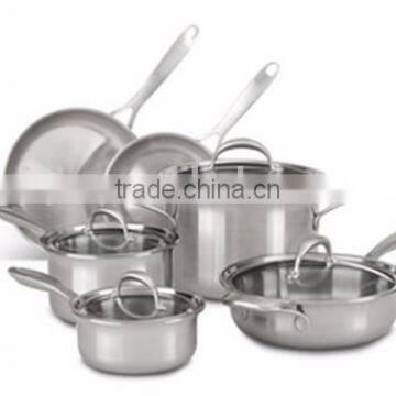 Cheapest Stainless Steel Stock Pot Sets With Glass Lid and Fashionable Design photo-2