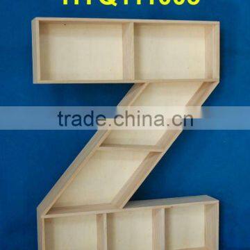 big natural alphabet letter Z