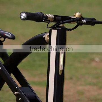 2016 Best Quality Fashionable and Portable Folding Electric Scooter Electric Bicycle Bike Motor for Teenagers photo-2