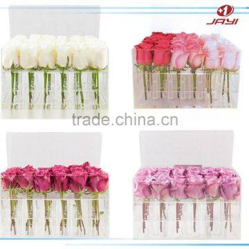 2017 China Wholesale Custom Clear Fancy Acrylic Transparent Flower Storage Box photo-4