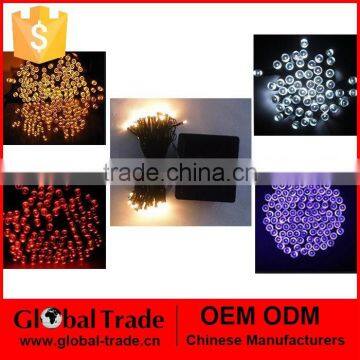 100 LED Noncrystalline Solar Light Chain Outdoor String Fairy Light For Halloween Christmas New Year G0083