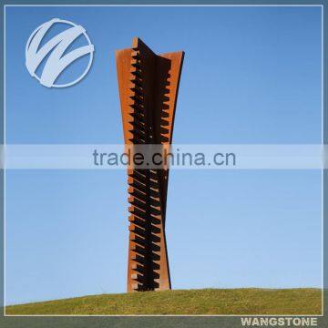 Modern exterior architectural metal decoration sculpture