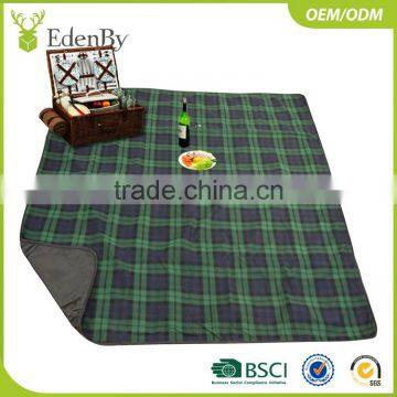 Quality and quantity assured custom pocket picnic blanket