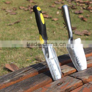 Popular Ergonomic Handle Garden Tools Rubber Handle Mini Steel Shovel photo-4