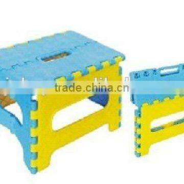 plastic folding travel stool