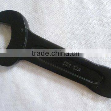 Special 45 Steel Striking Open End Wrench , Special Tools Carbon Steel Spanner photo-2