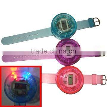 Light up digital watch