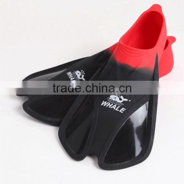 High Quality Silicone Snorkeling Training Swimming Short Fins Swim Flippers Rubber Swim Fins