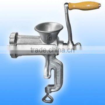 10# manual cast iron meat mincer / meat grinder