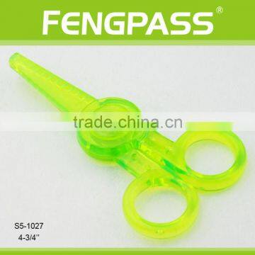 S5-1027 4.75 inch Plastic Blades Baby Scissors