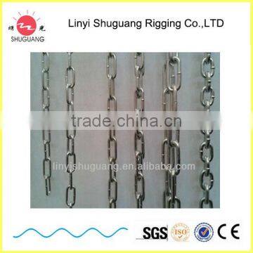 Manufacturer Supply Welded Structrue DIN5685 Galvanized Steel Long Chain photo-2