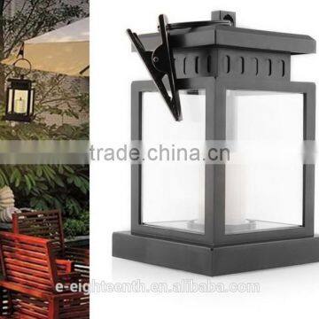 Cheap Oem Solar-powered Light Archaize Candle Light Outdoor Camping Lamp photo-2