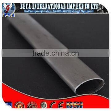 Cold Rolled Black Welded Steel Elliptic Oval Pipes