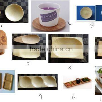 2017 best sell bamboo plate/Eco friendly bamboo product