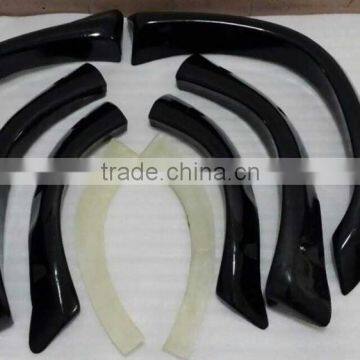 Fiberglass car body parts for 4x4 Mitsubishi pajero fender flare