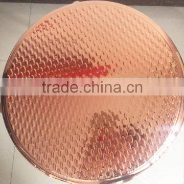 Factory Cheap Price Rose Gold Metal Bar Stool Outdoor or Home Goods Bar Stools photo-2