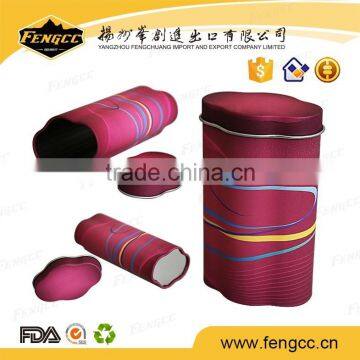 Gift Oval Suquare Plain Jewelry Tin Packaging Box