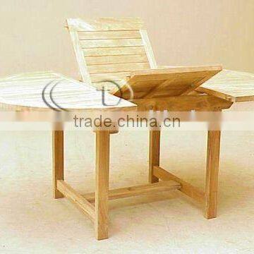 SOFA OVAL EXTENDABLE TABLE