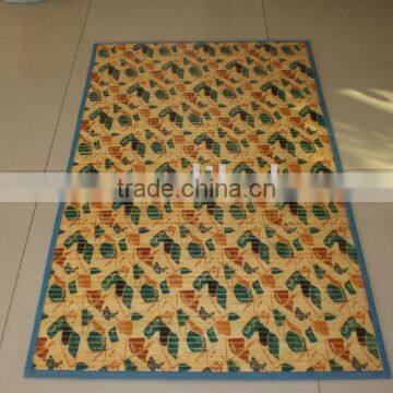 Bamboo rug, various designs are available