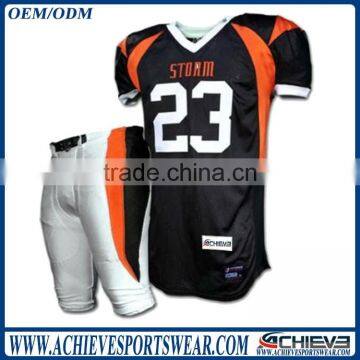 2017 wholesale custom american football t shirt jerseys