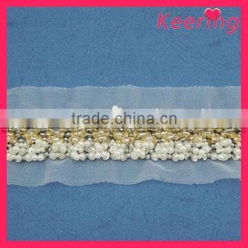 Flower lace trims for curtains WTP-1129