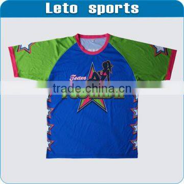 new style sublimation soccer jersey royal blue