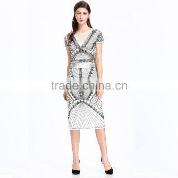 Domin Fashion Latest Beading and Sequin Designs Dress Photos photo-3