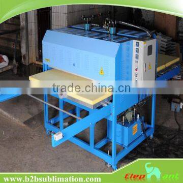 Double stations t-shirt hydraulic heat stamping press machine