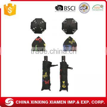 Wholesale Custom Oem New Design Auto Changing Color Promotional Umbrella With Logo Printing photo-2