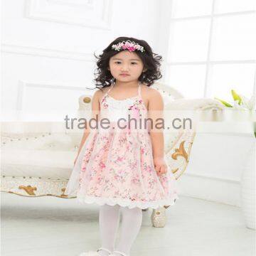 Fashion Dress Kids Party Dress Baby Girl Cotton American Style Dress photo-4