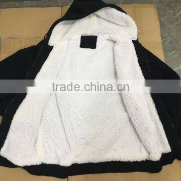 OEM Varsity Winter Men Polar Fleeced Jackets photo-5