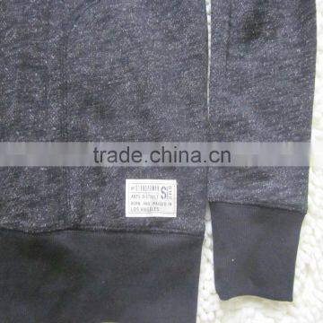 Men Hot Sale Stock Clothing Cheap Plain Zipper-up French Terry Hoodies photo-2
