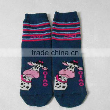 Custom Digital Print Cotton Sublimation Terry Socks photo-2