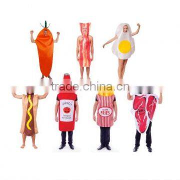 The Bacon costume,food fun fancy dress costume,bacon suit