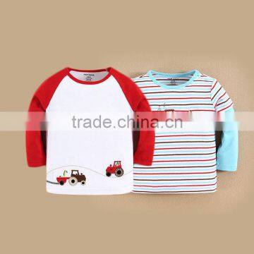 2015 baby clothing 100 cotton desinger baby boy t-shirt