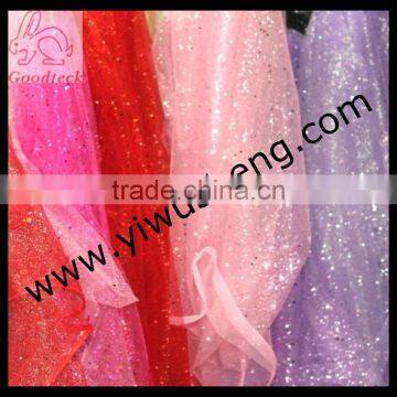 Colorful glitter tutu tulle, 100% polyester tutu tulle, Wedding dress fabric