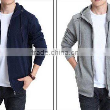 New China Professional Wholesale Cheap Plain Zipper Pocket Hoody photo-3