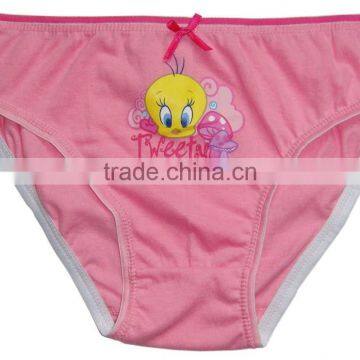cute new fashion kids cartoon cotton underwear little girls' briefs