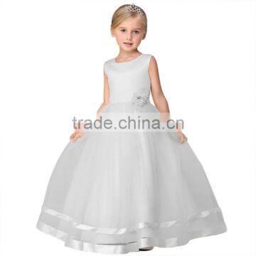 Hot sale baby girl summer dress sleeveless children frock designs kid dresses