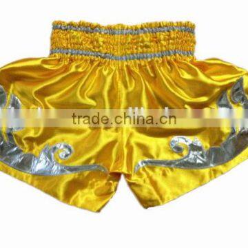 High Quality Custom Fashion 100% Cotton Muay Thai Boxing Shorts photo-6