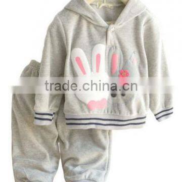 Latest Fashion Winter Child Garment Warm Kids Children Camping Play Clothes Set photo-2