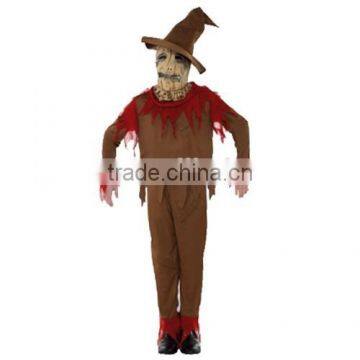 Sexy Teen Pumpkin Scarecrow Costume