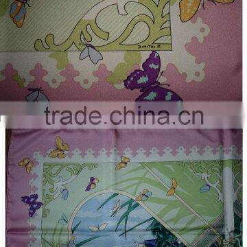 Scarf Tuch Scarf Silk Pink/pink photo-5