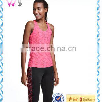 OEM latest fancy tank tops girls Fitness Yoga Wear ladies tops images