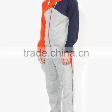 Mens Multicoloured Track Suits Polyester Cotton Sports Running Track Suits for Men photo-3