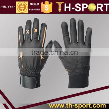 wholesale colored PU leather golf gloves