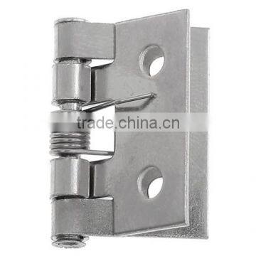 Silver Tone 4 Holes Door Butt Hinges(rotated from 0 degrees to 330 degrees) 26mmx18mm